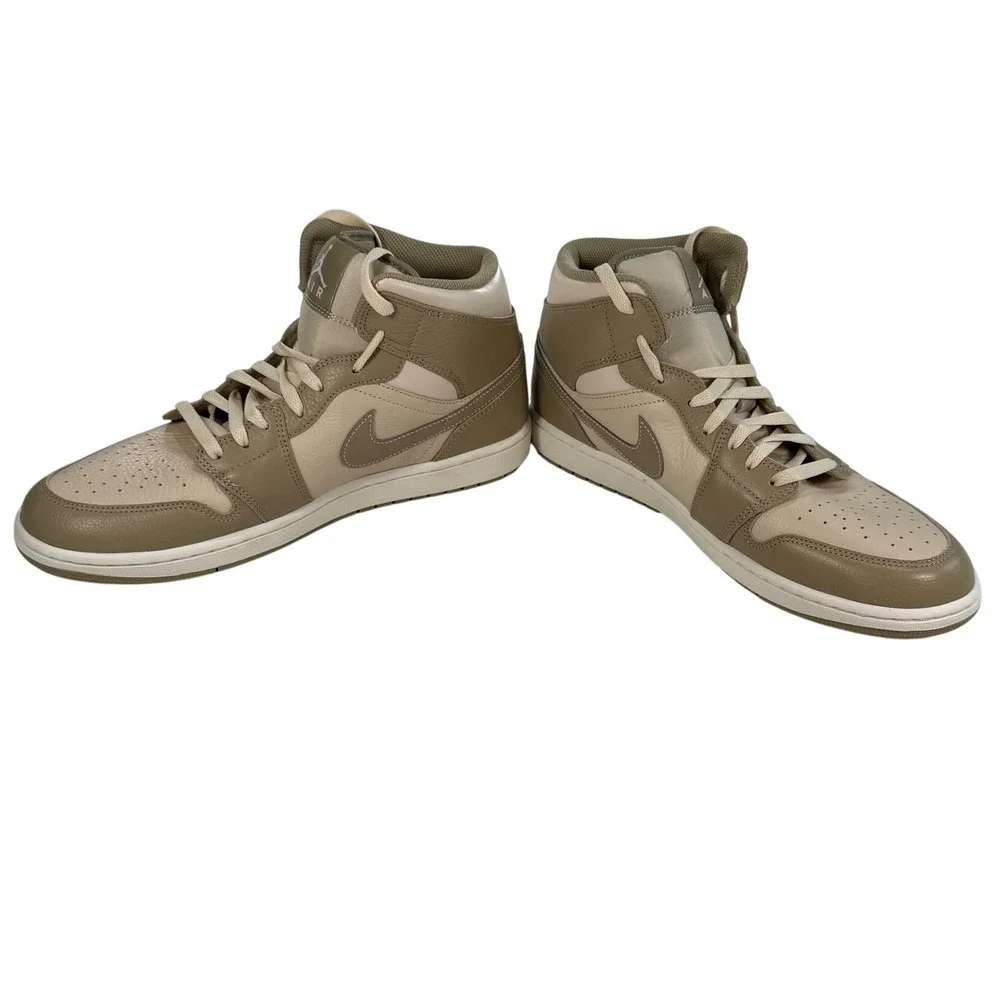 Nike Air Jordan 1 Mid Legend Light Brown Tan HF4830-203 Mens 13 Basketball Shoes